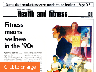 Fitness Means Wellness In the '90s